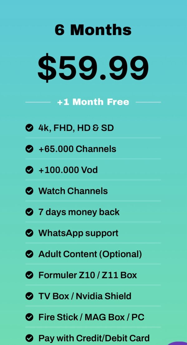 6 Months Subscription